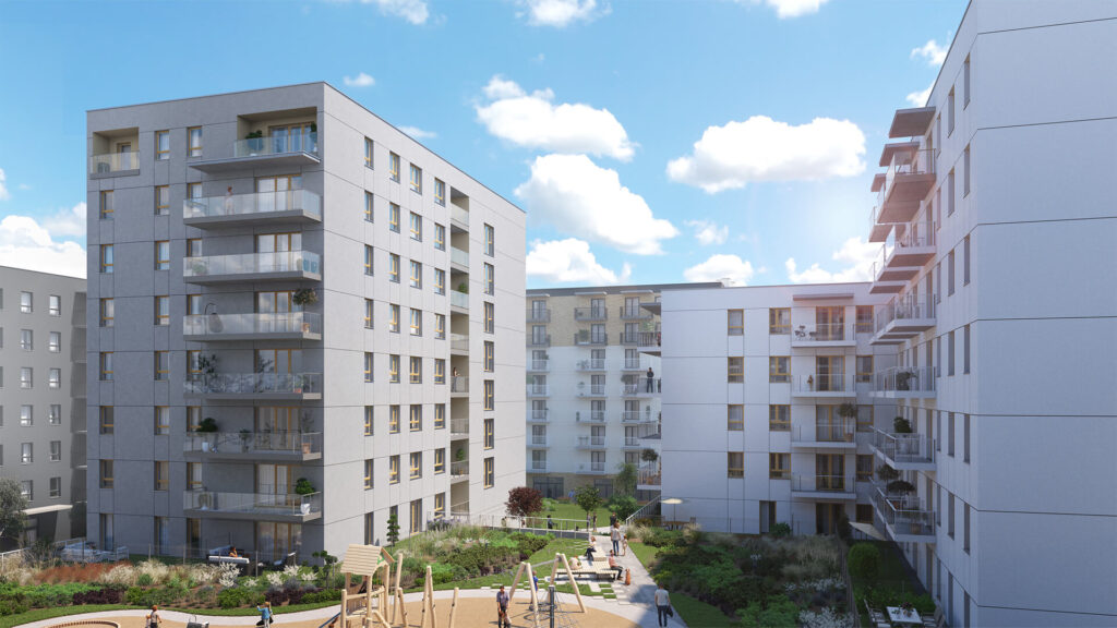 Projekt budynków wielkomiejskich